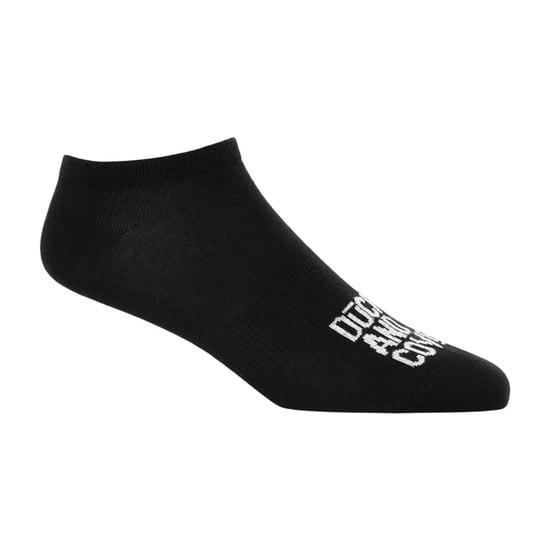 Duck and Cover Mens Fubel Trainer Socks (Pack of 5) (Black) - Image 2