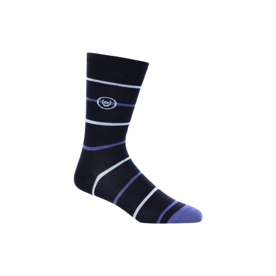 Duck and Cover Mens Raphous Socks (Pack of 3) (Black/Blue) - Image 3