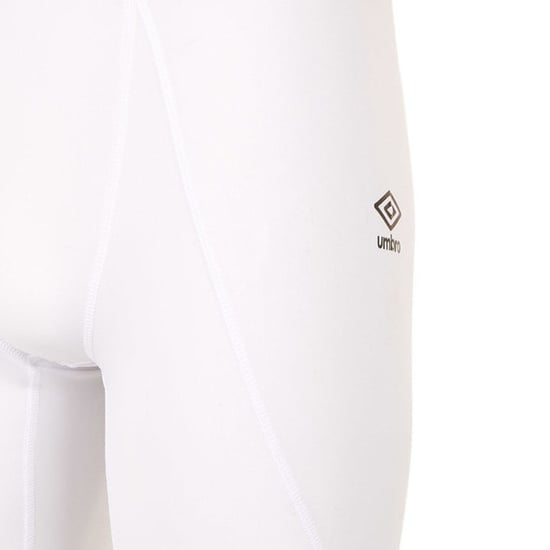 Umbro Mens Core Power Logo Base Layer Shorts (White) - Image 3