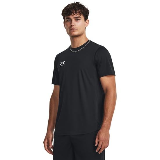 Under Armour Heren Challenger Training T-Shirt (Zwart/Wit) - Image 3