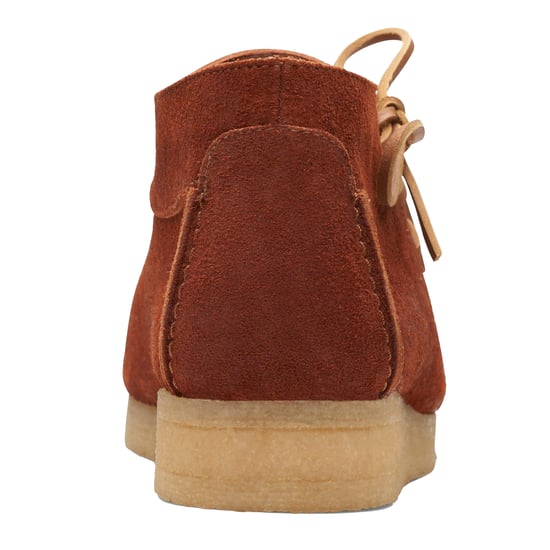 Clarks Mens Lugger Leather Boots (Brown) - Image 2