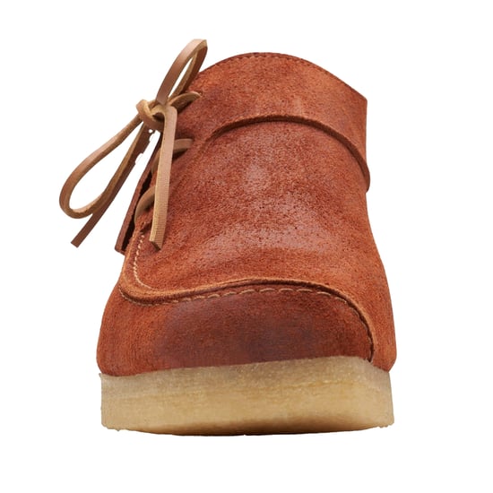 Clarks Mens Lugger Leather Boots (Brown) - Image 5