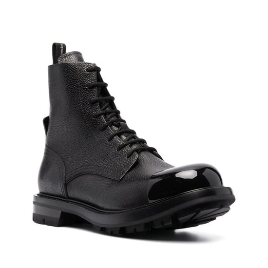 Alexander McQueen leren veterlaarzen - Image 2