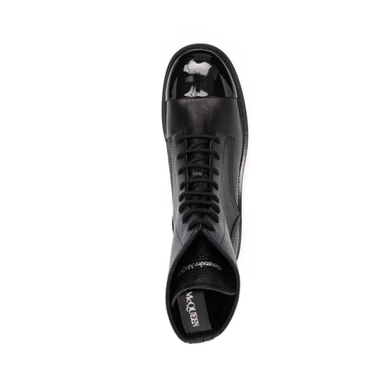 Alexander McQueen leren veterlaarzen - Image 3