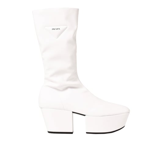 Prada Platform Pull-On Boots - Image 4
