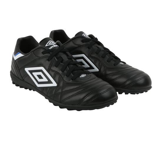 Umbro Mens Speciali Eternal Club Tf Leather Football Boots (Black/White/Royal Blue) - Image 5