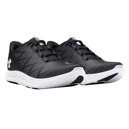 Under Armour Mens Charged Speed Swift Trainers (Black/White) - Image 3