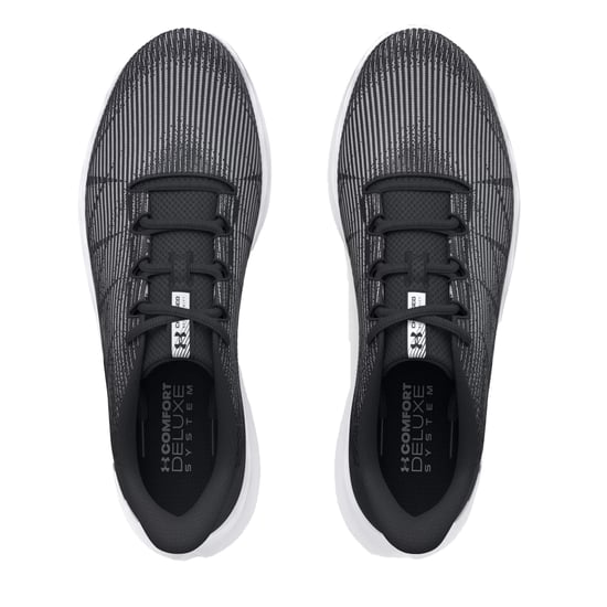 Under Armour Mens Charged Speed Swift Trainers (Black/White) - Image 4