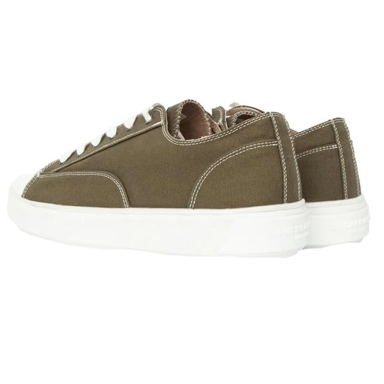Duck and Cover Heren Nesta Sneakers (Khaki Groen) - Image 2