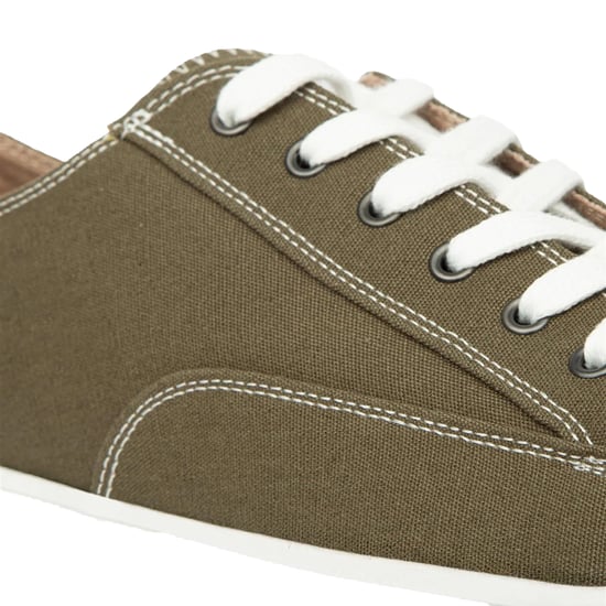 Duck and Cover Heren Nesta Sneakers (Khaki Groen) - Image 3