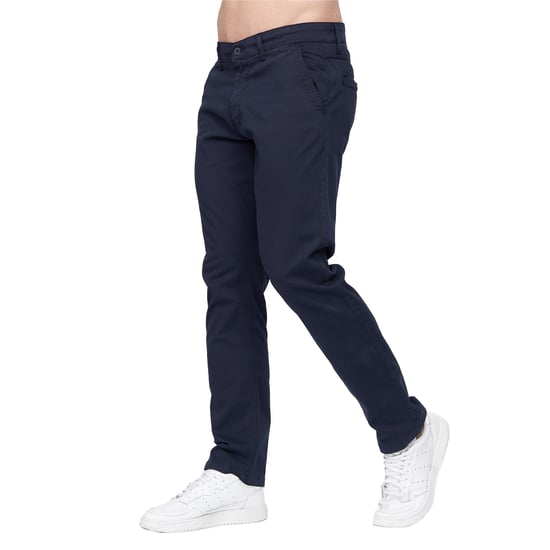 Duck and Cover Mens Moretor Chinos (Navy) - Image 3