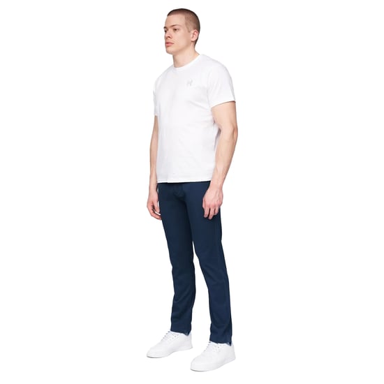 Henleys Heren Visit Chinos (Blauw) - Image 3