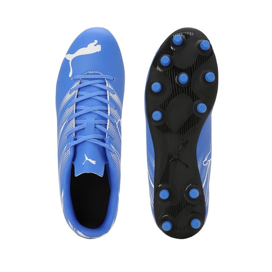 Puma Heren Attacanto FG/AG Voetbalschoenen (Blauw/Wit) - Image 3