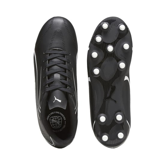 Puma Heren Vitoria FG/AG Voetbalschoenen (Zwart/Wit) - Image 3