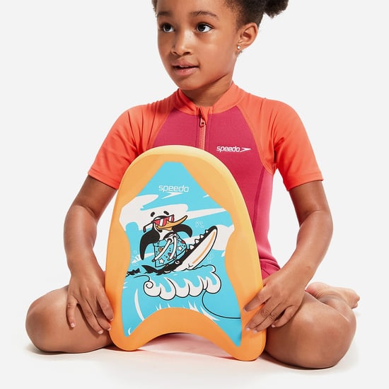 Speedo Childrens/Kids Penguin Swimming Float (Orange/Blue) - Image 5