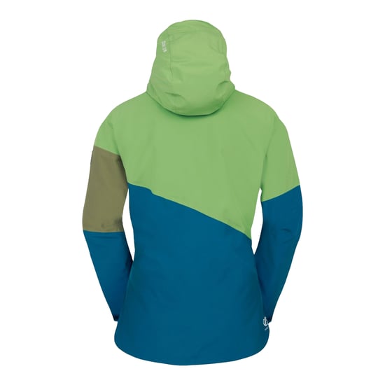 Dare 2B Womens/Ladies Ice III Ski Jacket (Piquant Green/Moroccan Blue) - Image 2