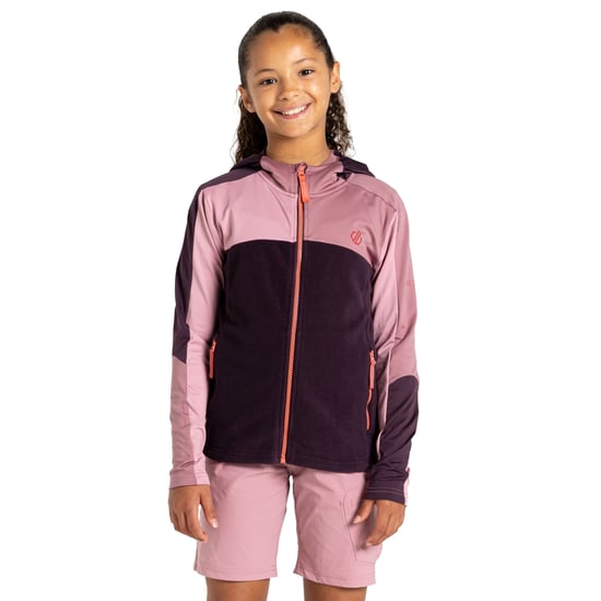 Dare 2B Kinder/Kids Thriving IV Fleecejack (Diepe pruim/Lila's) - Image 4