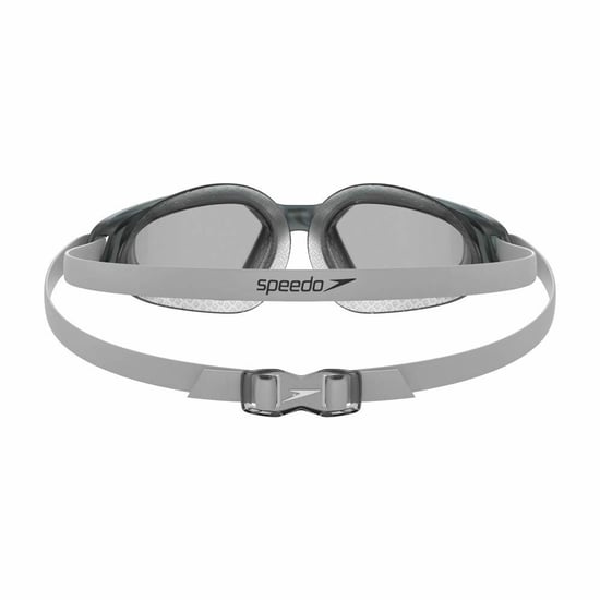 Speedo Unisex Adult Hydropulse Swimming Goggles (White/Grey) - Image 2