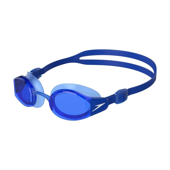 Speedo Heren Mariner Pro 2024 zwembril (Blauw/Wit) - Image 1