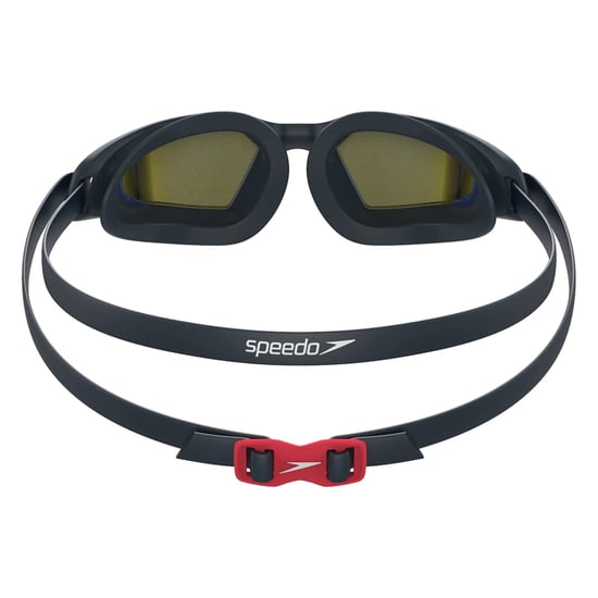 Speedo Unisex zwembril Hydropulse gespiegeld voor volwassenen (NAVY/BLAUW) - Image 2