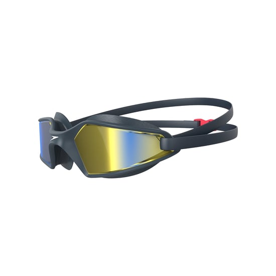 Speedo Unisex zwembril Hydropulse gespiegeld voor volwassenen (NAVY/BLAUW) - Image 3