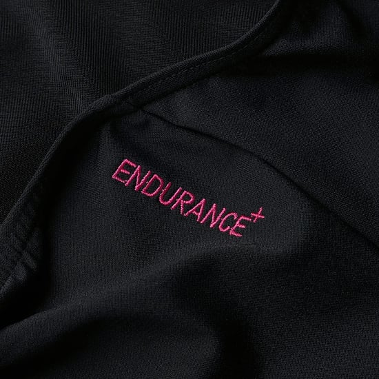 Speedo Dames/dames Hyperboom Splice Eco Endurance+ One Piece Swimsuit (Zwart/roze) - Image 4