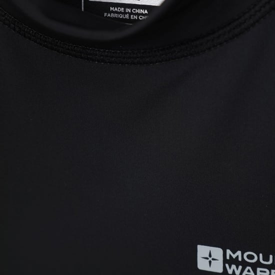 Mountain Warehouse Rash Top met lange mouwen voor kinderen/Kinderen (Zwart) - Image 4