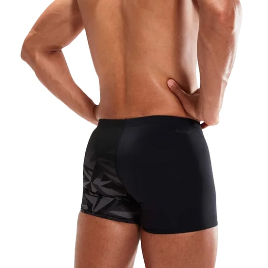 Speedo V-Cut badshorts för herrar (Svart/grå) - Image 2