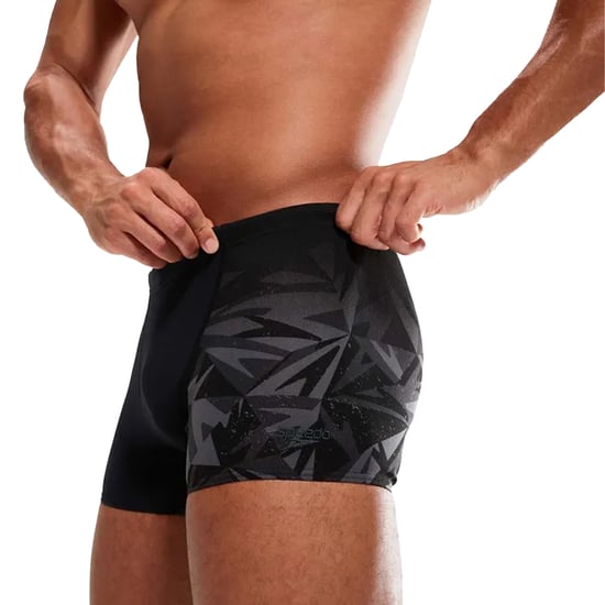 Speedo V-Cut badshorts för herrar (Svart/grå) - Image 3