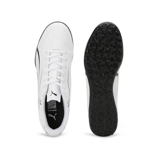 Puma Jongens Vitoria TT Voetbalschoenen (Wit/zwart) - Image 3