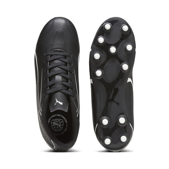 Puma Kinder/Kinder Vitoria Voetbalschoenen (Zwart/Wit) - Image 2