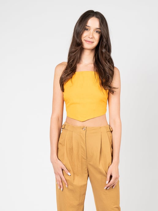 Patrizia Pepe Top Woman's Orange - Image 3