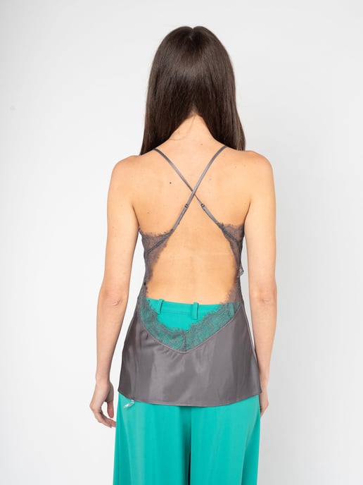 Patrizia Pepe Top Woman's Grey - Image 5