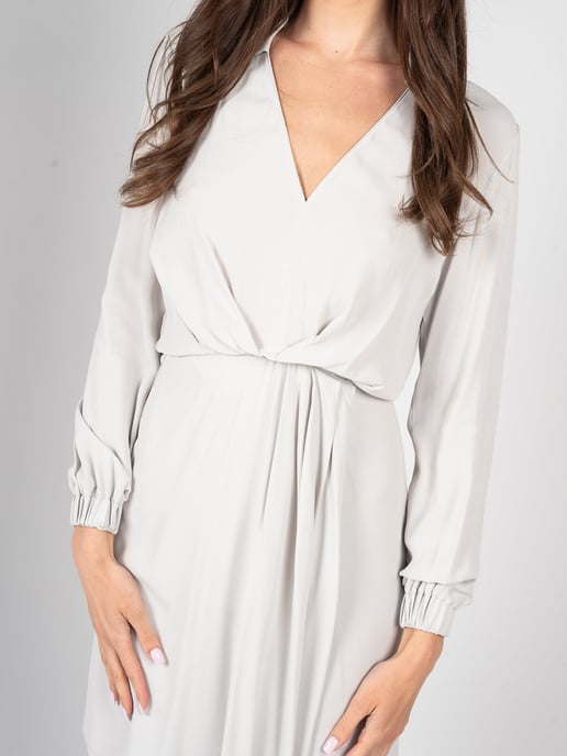 Patrizia Pepe Dress Woman's Grey - Image 4