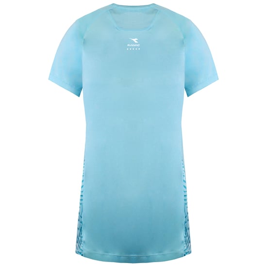 Diadora X-Run Womens Light Blue T-Shirt - Image 3
