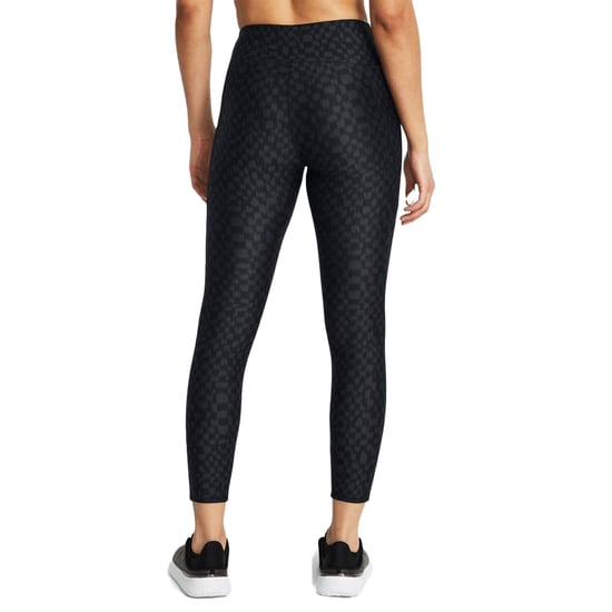 Under Armour Dames/Dames HeatGear bedrukte enkellange legging (Zwart) - Image 2