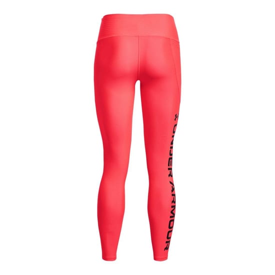 Under Armour Womens/Ladies HeatGear Full Length Leggings (Red) - Image 2