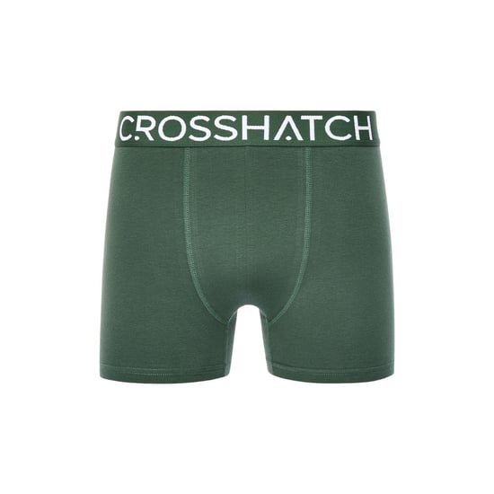 Crosshatch Heren Bresler Boxershorts (Set van 3) (Groen) - Image 3