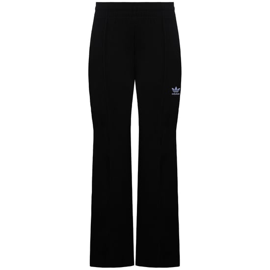 Adidas Logo Womens Black Flared Pants - Image 1