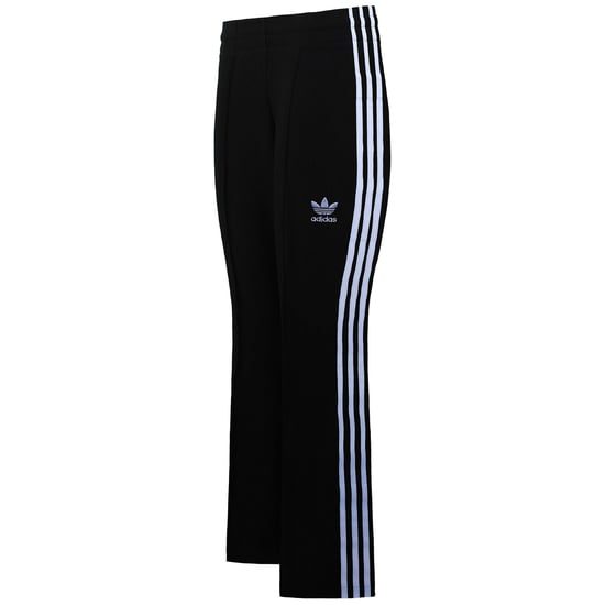 Adidas Logo Womens Black Flared Pants - Image 2