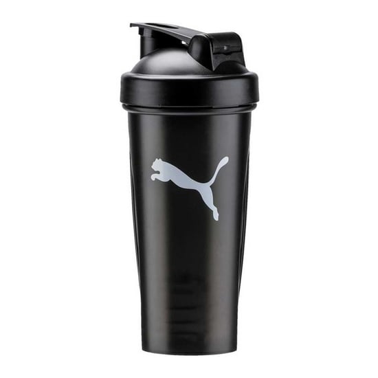 Puma Logo 600ml Shaker Bottle (Black) - Image 1