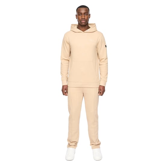 Duck and Cover Heren Hannings Hoodie (Stone) - Image 5
