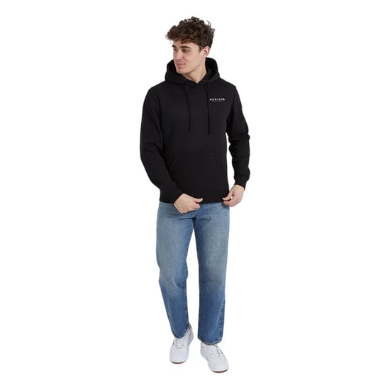 Henleys Heren Henycore Katoenen Hoodie (Zwart) - Image 3