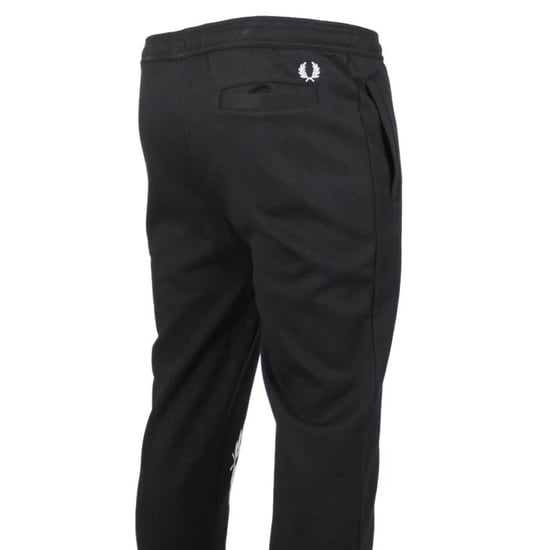 Fred Perry grote zwarte joggingbroek met merklogo - Image 4
