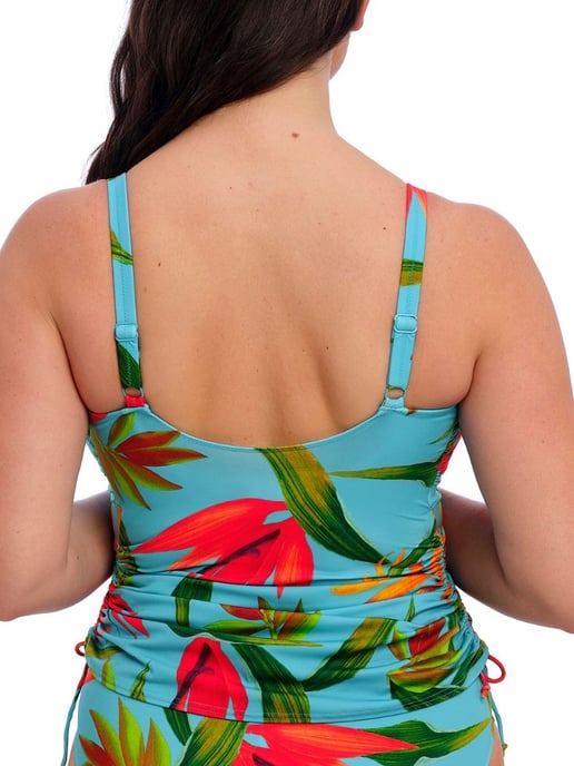 Pichola Twist Front Tankini Top - Image 2