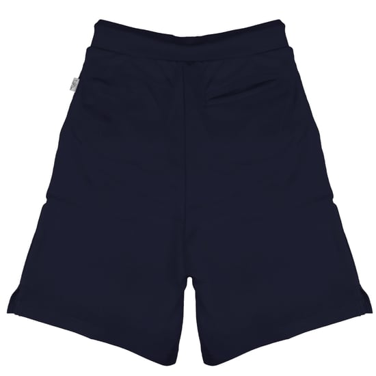 Plein Sport Large Signature Logo Navy Blue Shorts - Image 2