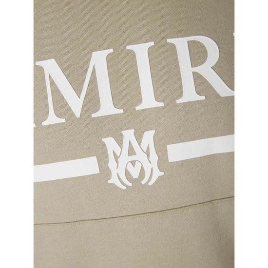 Amiri MA Bar-logo beige hoodie - Image 3