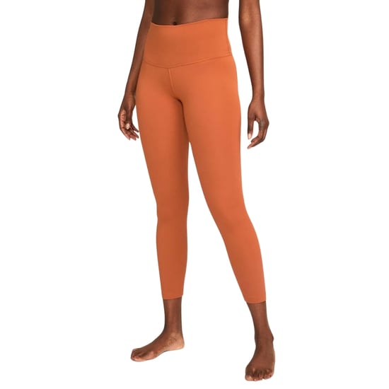 Nike Dri-Fit roestbruine yogalegging - Image 1