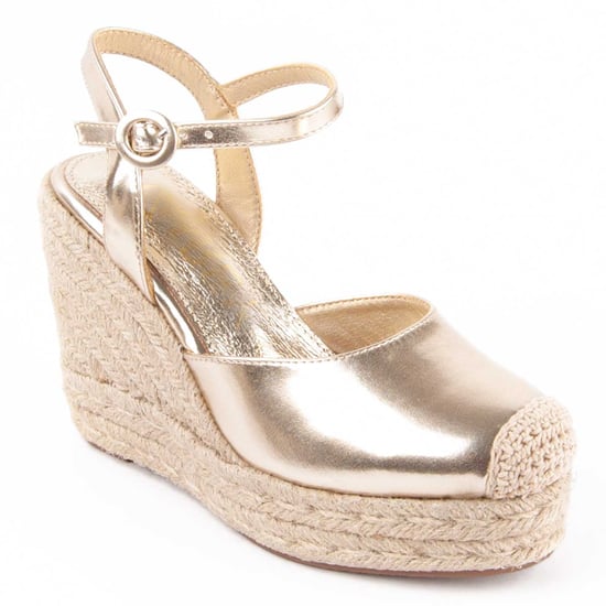 Montevita Espadrilles Met Sleehak Balenci Goud - Image 3