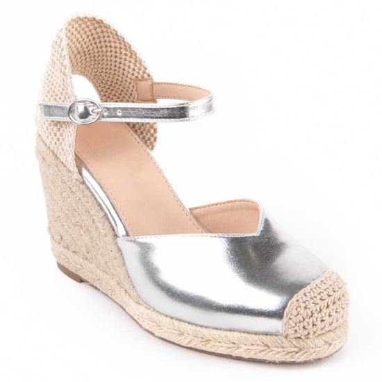 Montevita Espadrilles Met Sleehak Balenci4 Zilver - Image 3